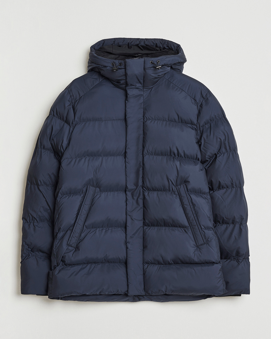 Herren | Jacken | J.Lindeberg | Padded Hooded Jacket Navy