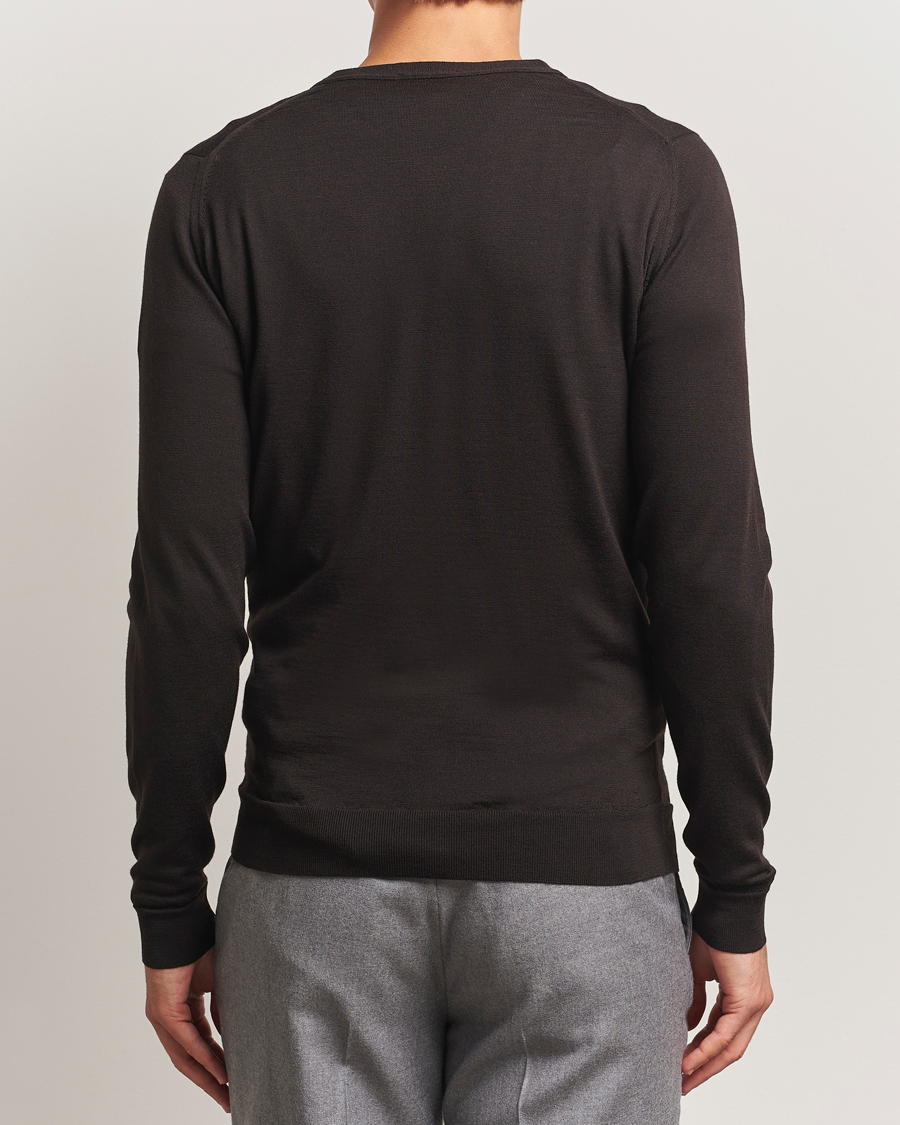 Herren | Pullover | John Smedley | Petworth Extra Fine Merino Cardigan Faulkner Brown