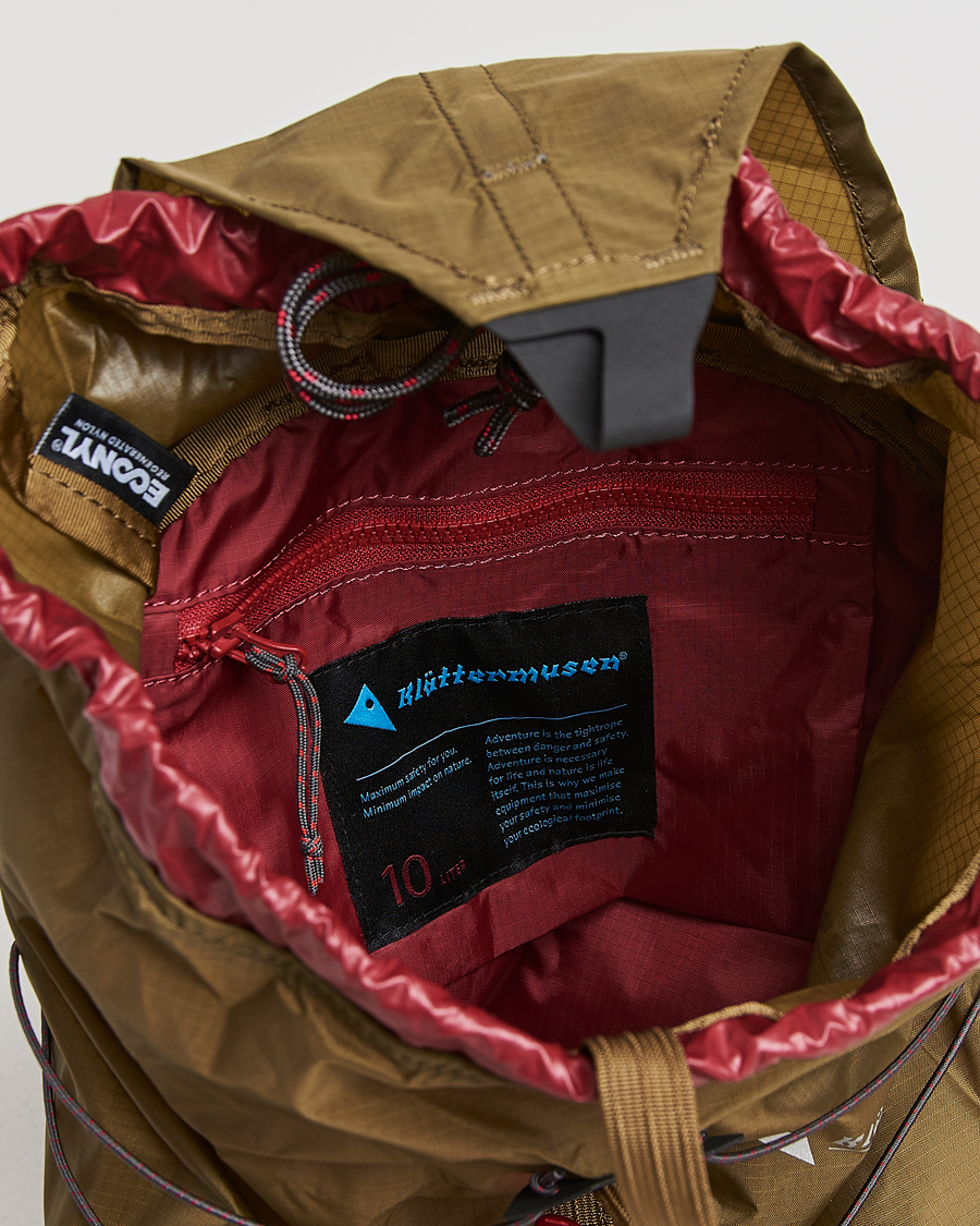 Herren | Klättermusen Tjalve 2.0 Backpack 10L Olive | Klättermusen | Tjalve 2.0 Backpack 10L Olive