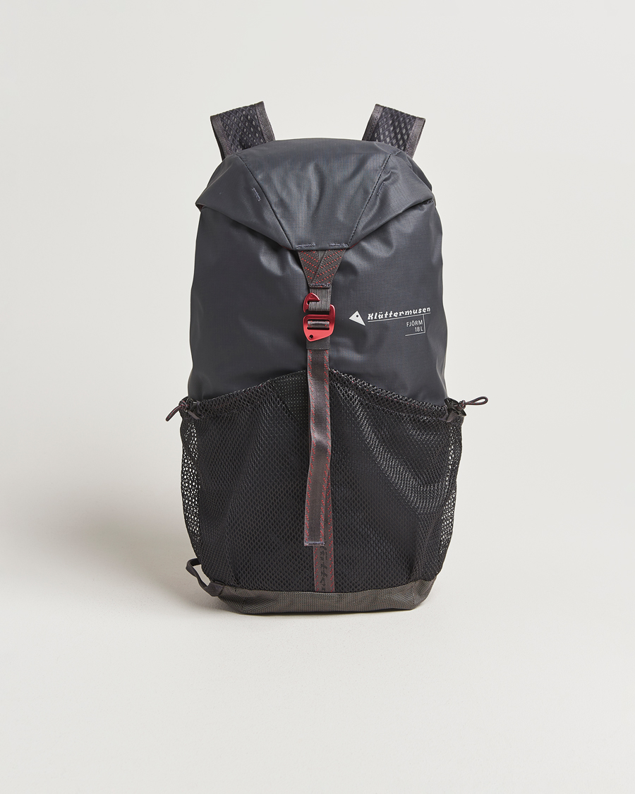 Herren | Klättermusen Fjörm Backpack 18L Raven | Klättermusen | Fjörm Backpack 18L Raven