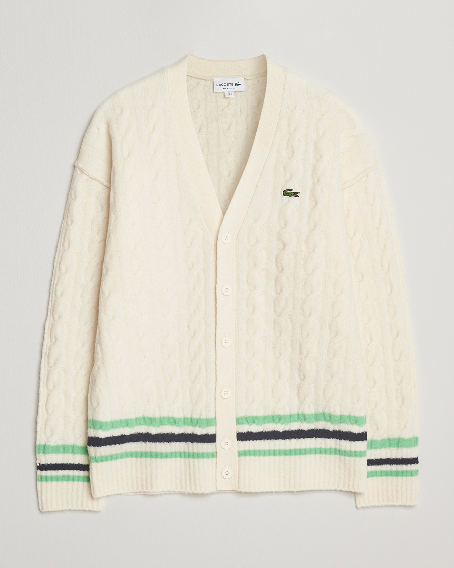 Herren | Pullover | Lacoste | Fuzzy Wool Tennis Cardigan Lapland