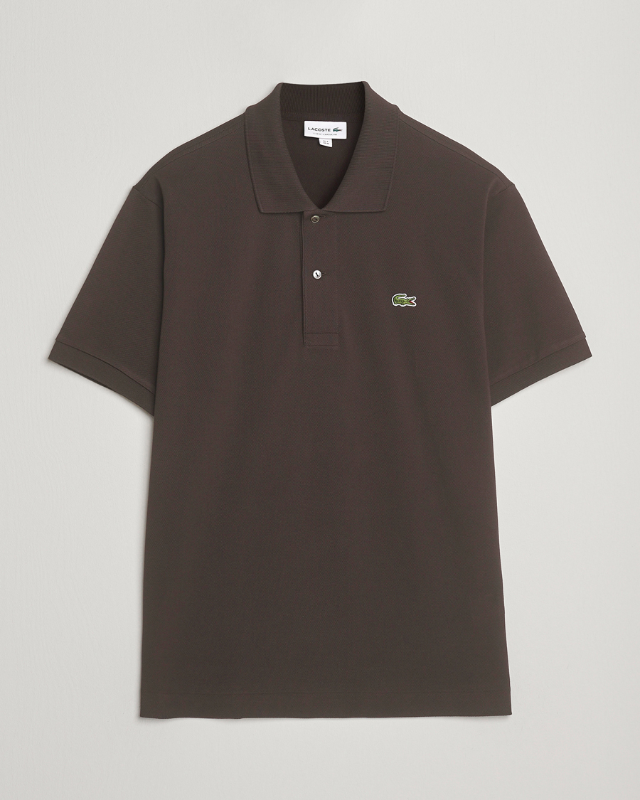 Herren | Poloshirts | Lacoste | Original Polo Piké Porto Brown