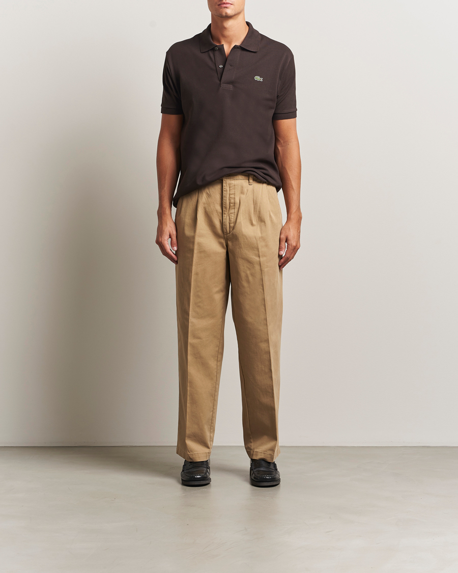Herren | Poloshirts | Lacoste | Original Polo Piké Porto Brown