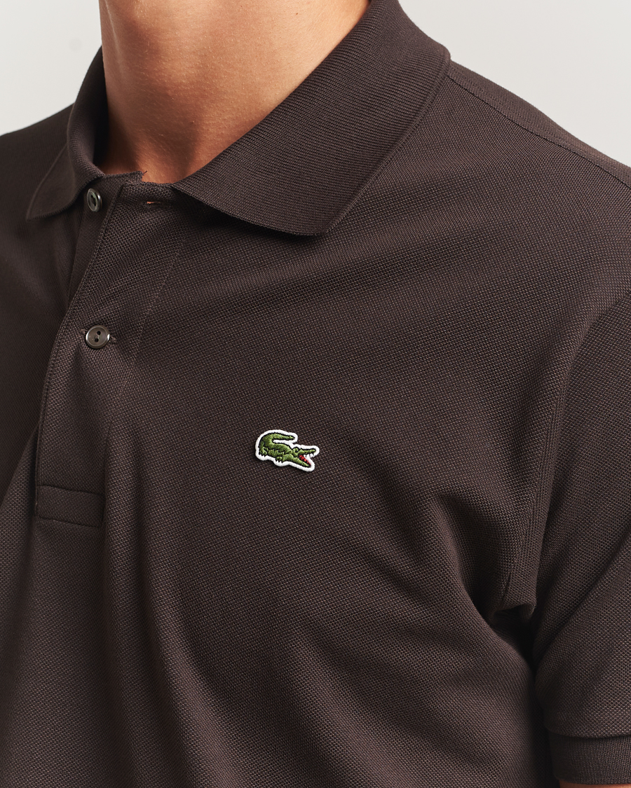 Herren | Poloshirts | Lacoste | Original Polo Piké Porto Brown