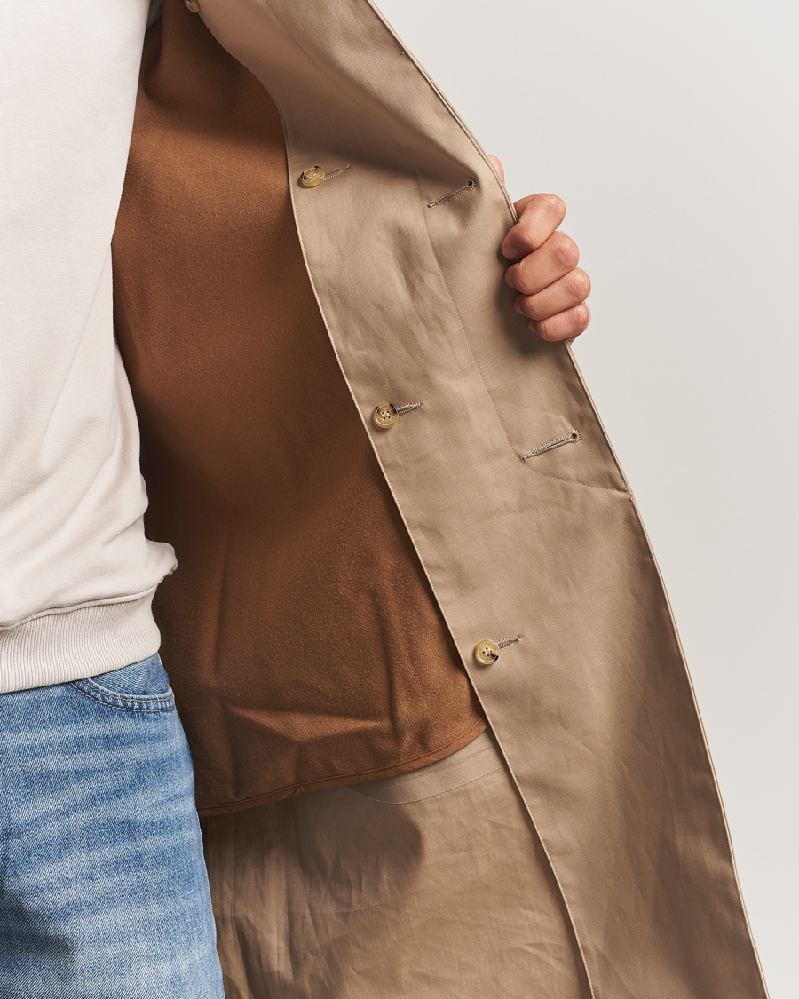 Herren | Jacken | Mackintosh | Dunkeld Car Coat Fawn