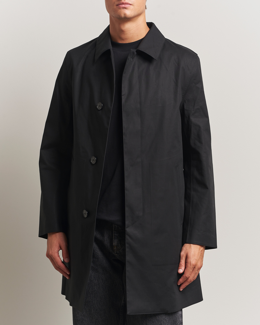 Herren | Jacken | Mackintosh | Dunoon Car Coat Black