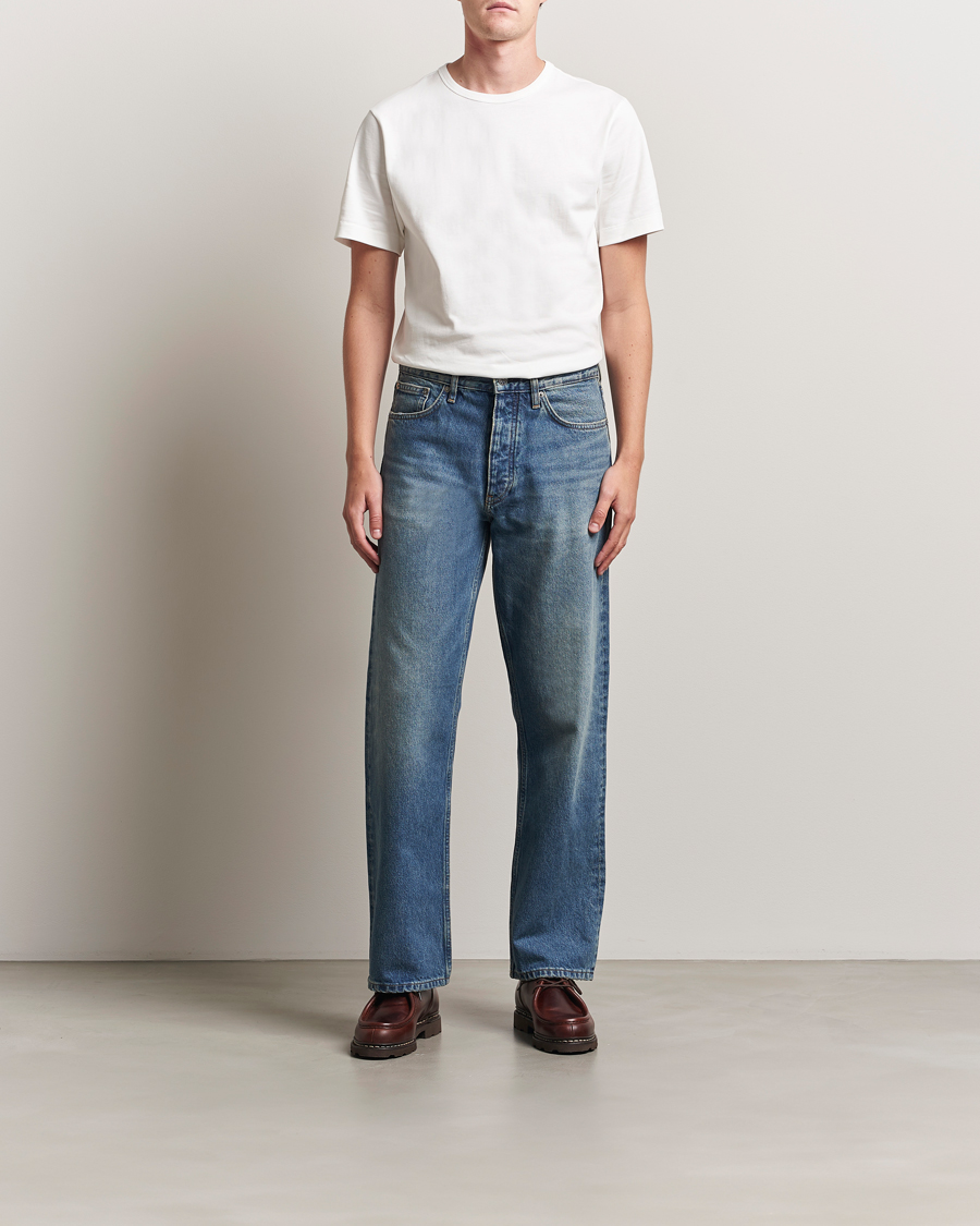 Herren | T-Shirts | Merz b. Schwanen | Classic Fit Sturdy T-Shirt White