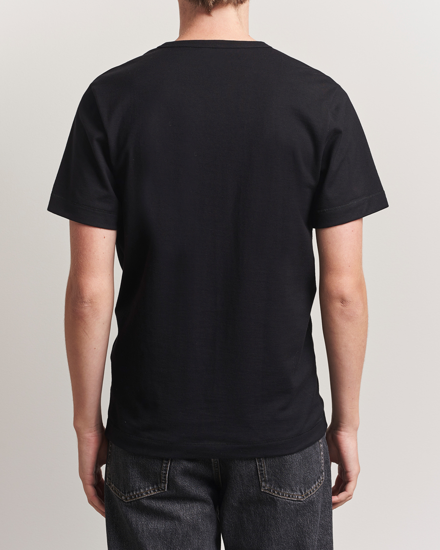Herren | T-Shirts | Merz b. Schwanen | Classic Fit Sturdy T-Shirt Black