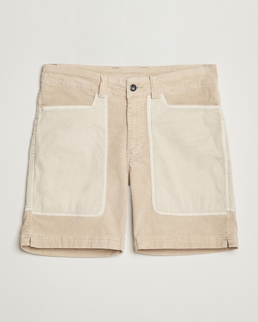 Herren | Shorts | Sail Racing | Blocked Corduroy Shorts Feather Grey