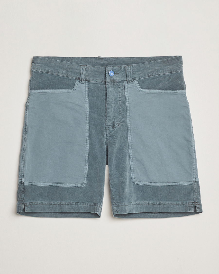 Herren | Shorts | Sail Racing | Blocked Corduroy Shorts Sea Blue