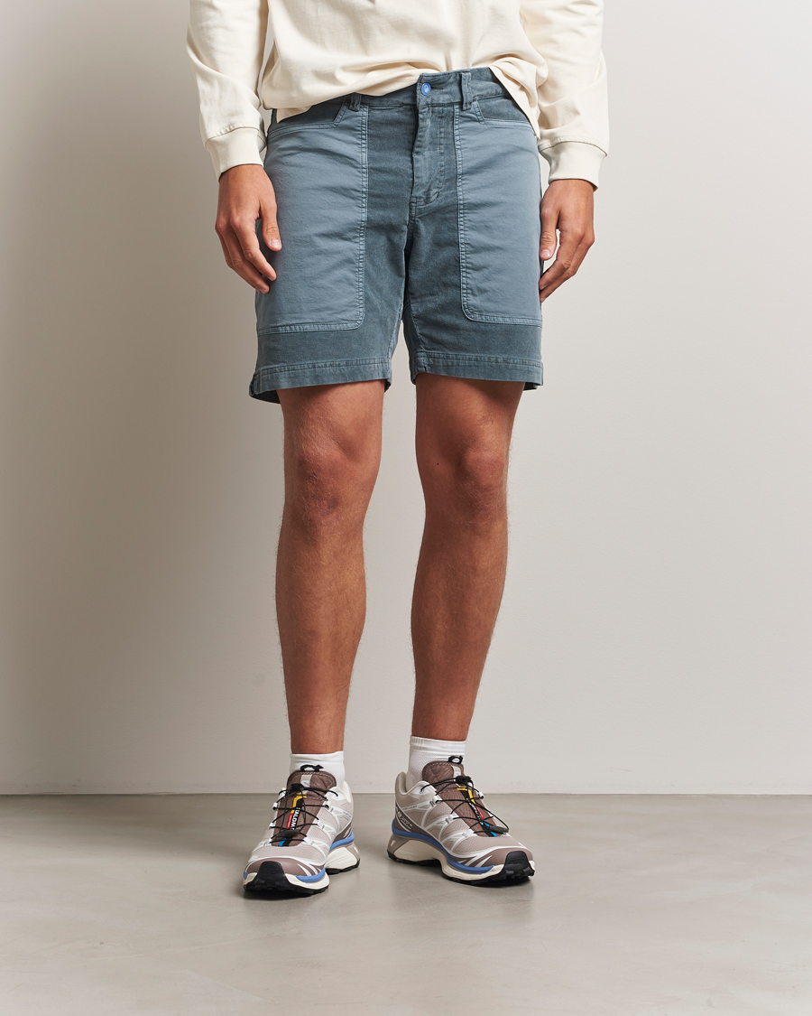 Herren | Shorts | Sail Racing | Blocked Corduroy Shorts Sea Blue