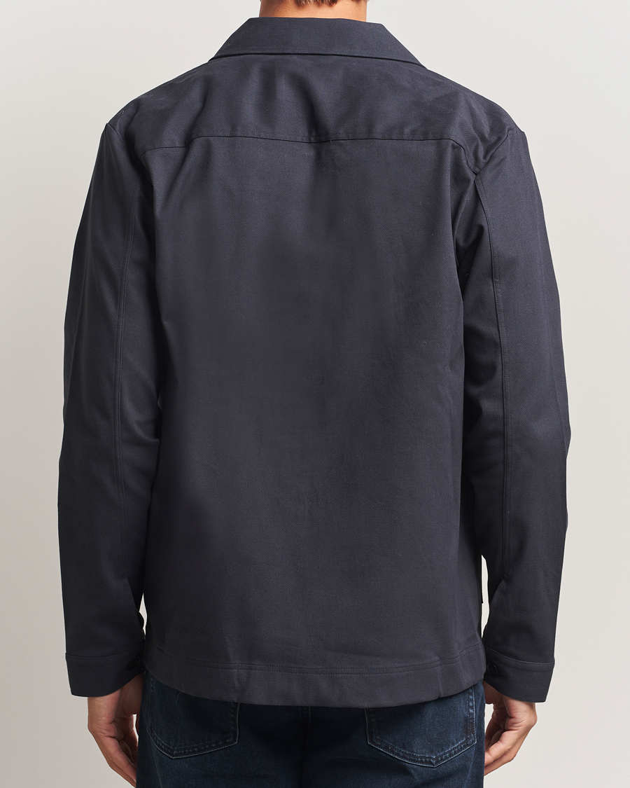 Herren | Hemden | NN07 | Olav Cotton Overshirt Deep Navy