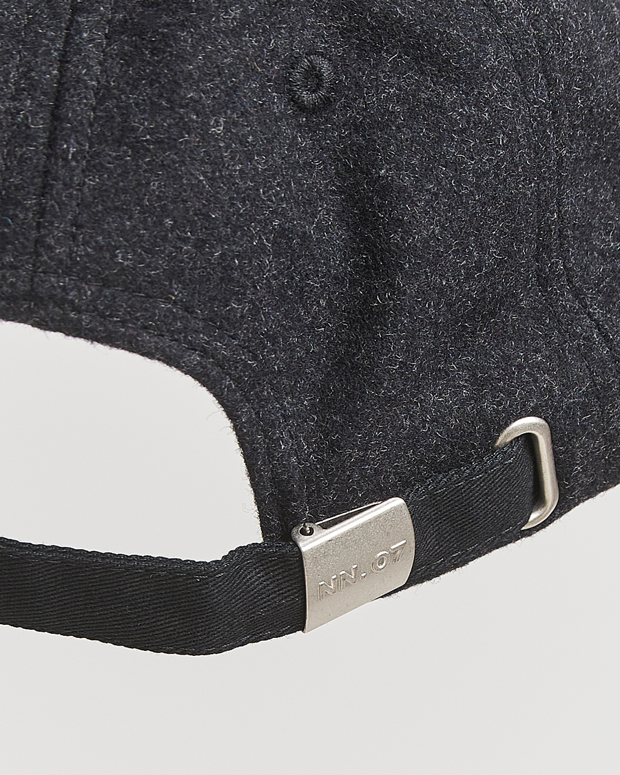 Herren | NN07 Boiled Wool Cap Antrachite | NN07 | Boiled Wool Cap Antrachite