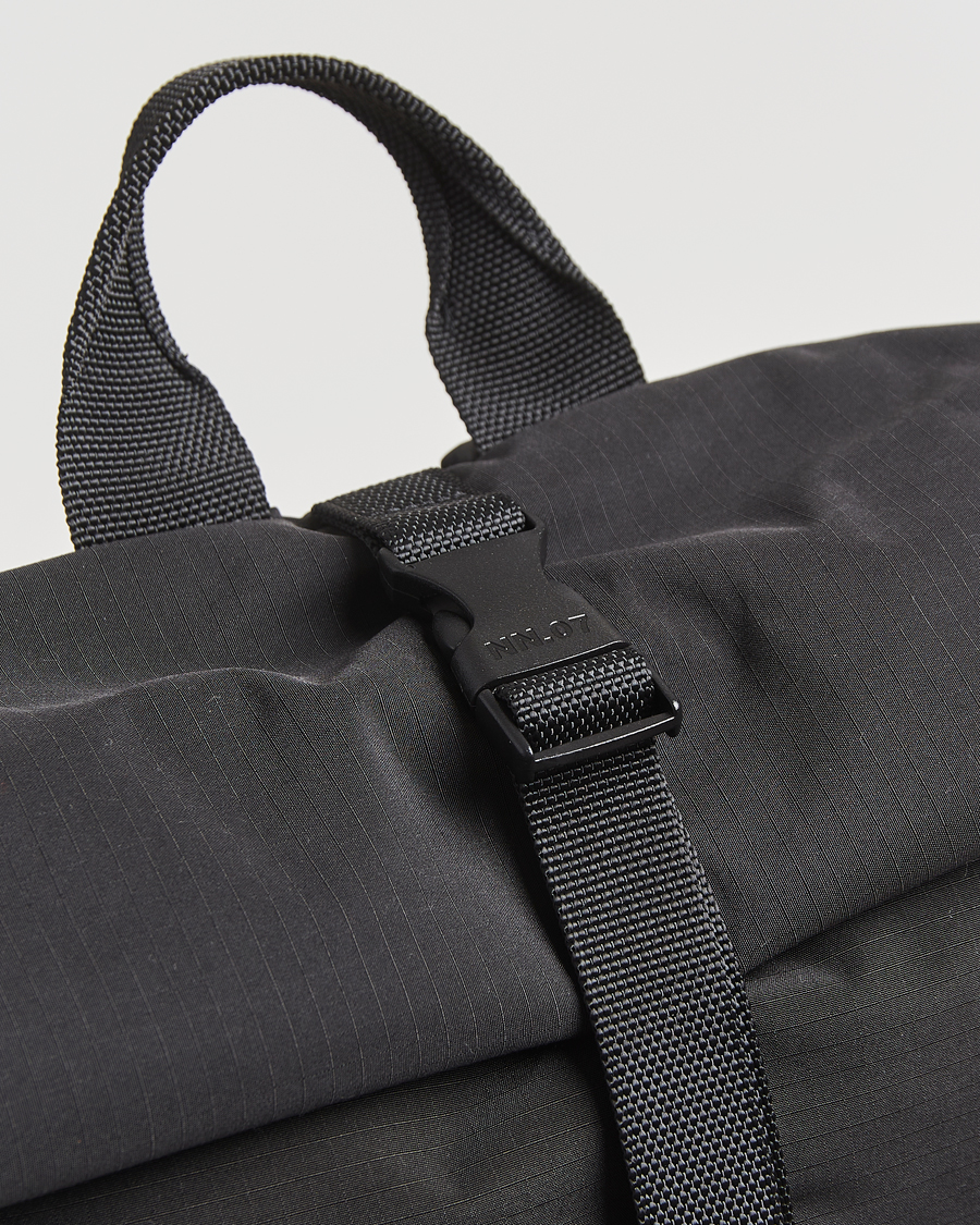 Herren | Taschen | NN07 | NN07Nylon Ripstop Rolltop BackpackBlack