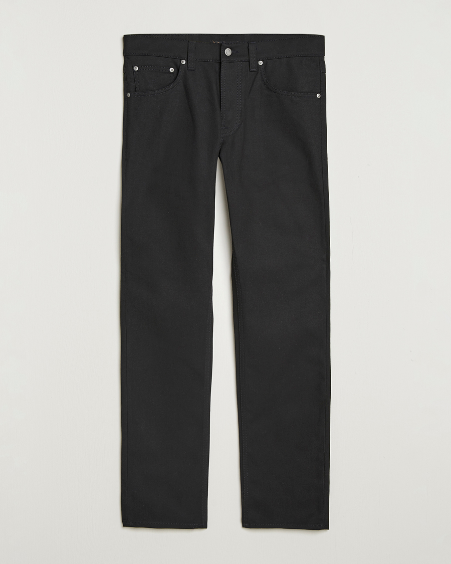 Herren | Hosen | Nudie Jeans | Solid Ollie Jeans Dry Pure Black