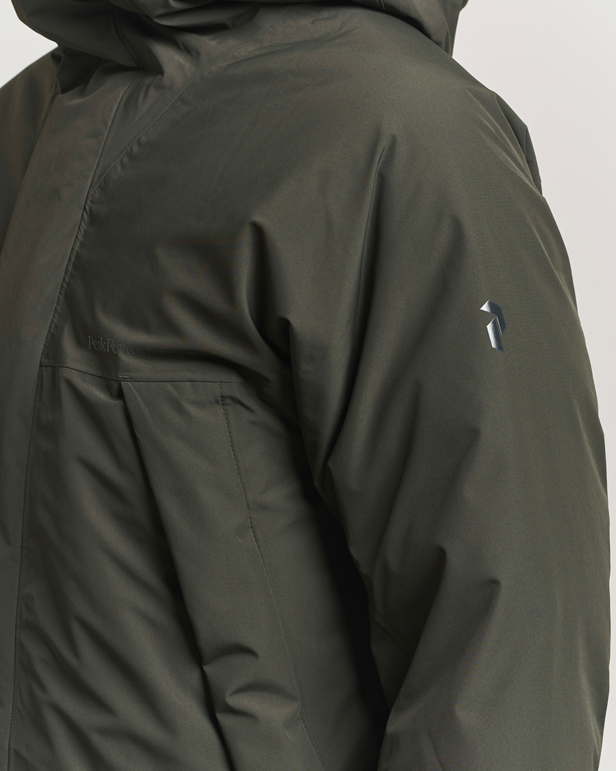 Herren | Jacken | Peak Performance | Treeline Down Parka Olive Extreme