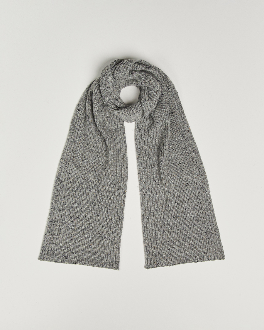 Herren | Schals | Samsøe Samsøe | Nataniel Donegal Scarf Grey Melange