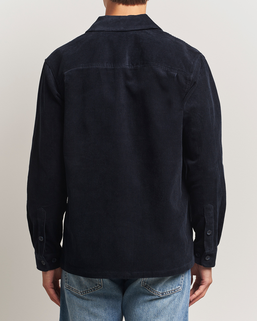 Herren | Hemden | Samsøe Samsøe | Damon Corduroy Overshirt Salute Navy