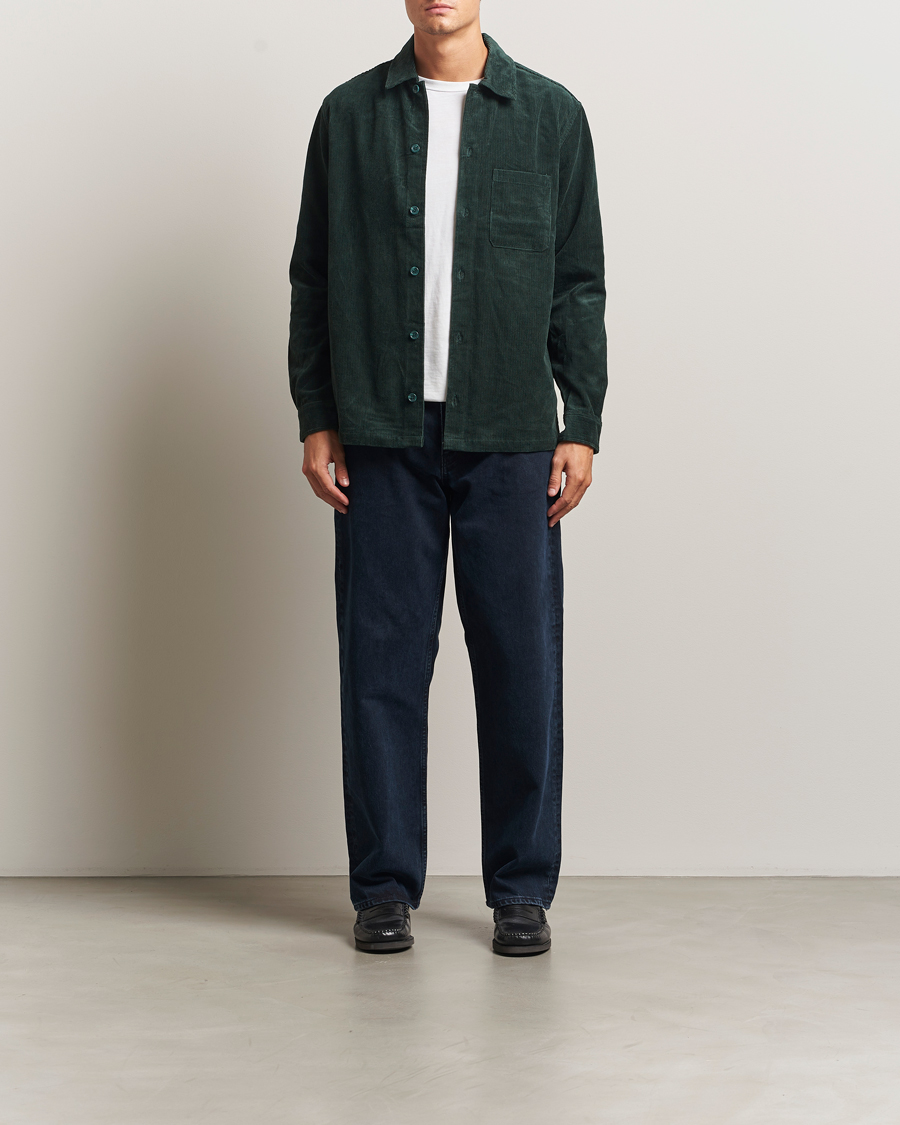 Herren | Hemden | Samsøe Samsøe | Damon Corduroy Overshirt Green Gables