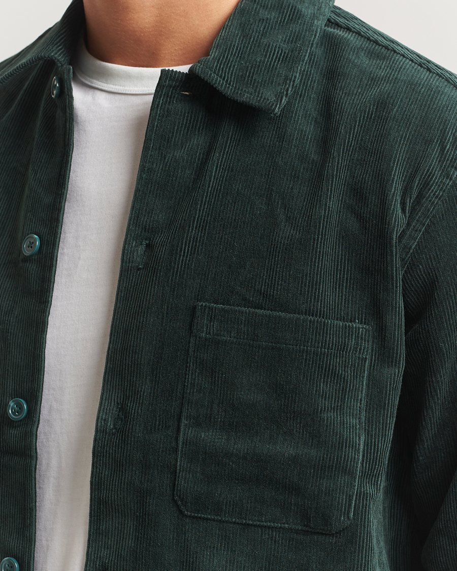 Herren | Hemden | Samsøe Samsøe | Damon Corduroy Overshirt Green Gables