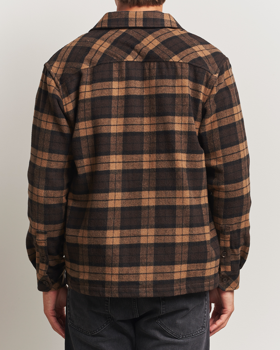 Herren | Hemden | Samsøe Samsøe | Castor Checked Overshirt Turkish Coffee