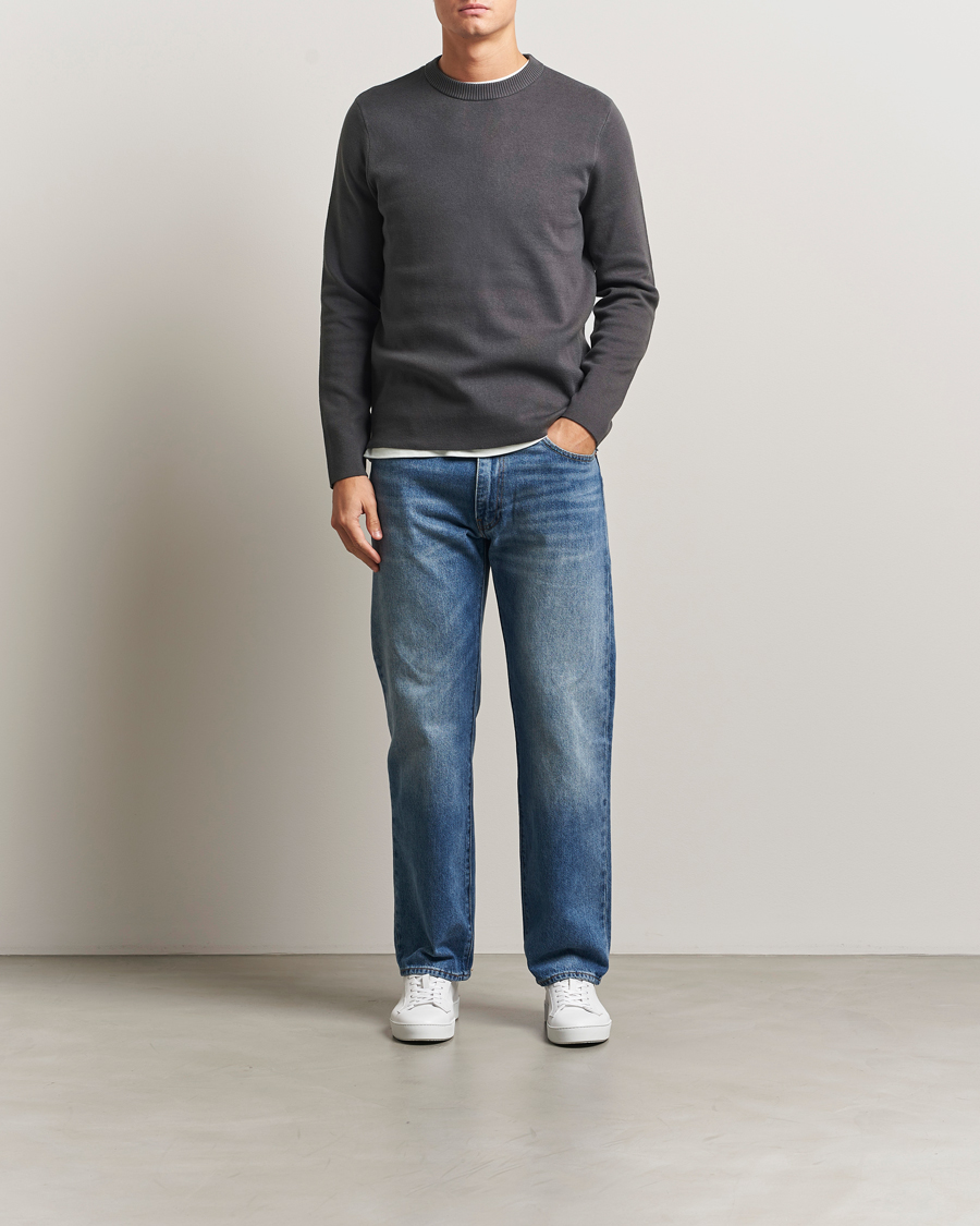 Herren | Pullover | Samsøe Samsøe | Niklas Sweater Black Oyster