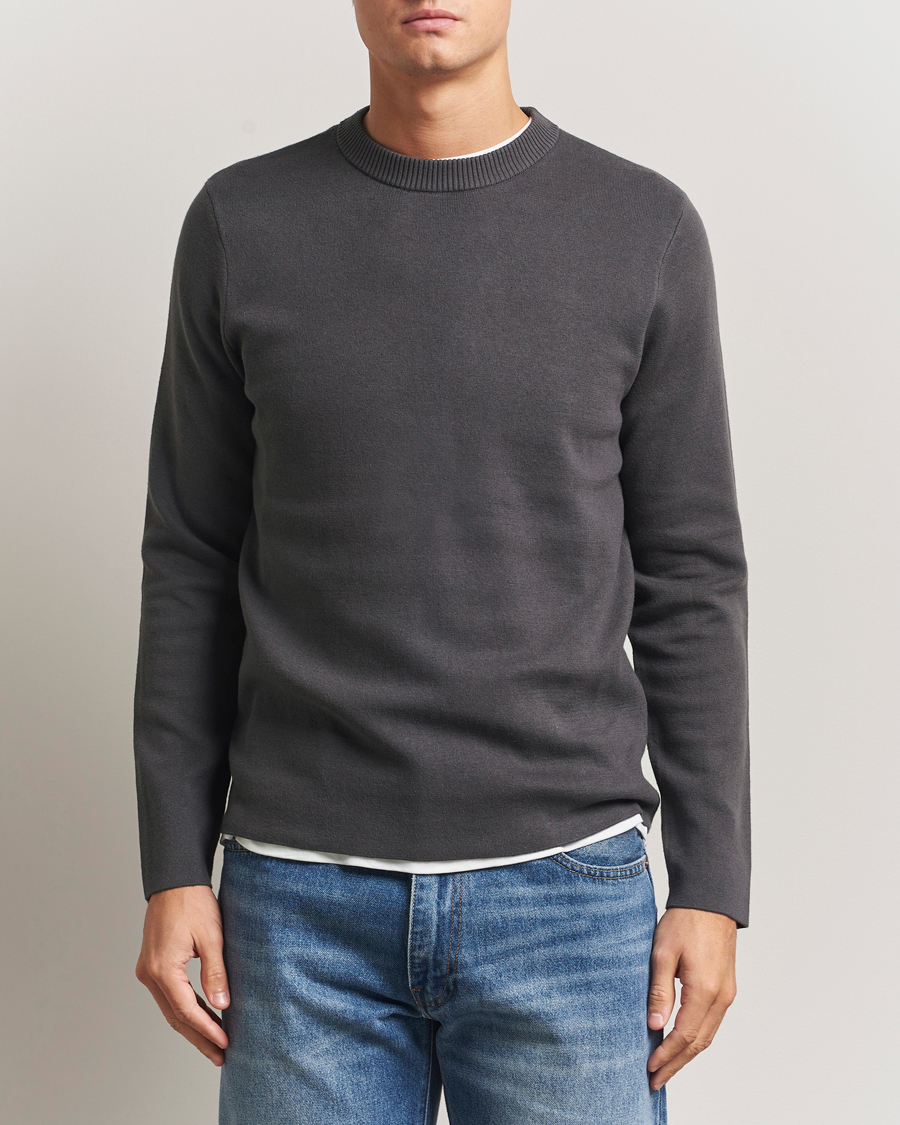Herren | Pullover | Samsøe Samsøe | Niklas Sweater Black Oyster