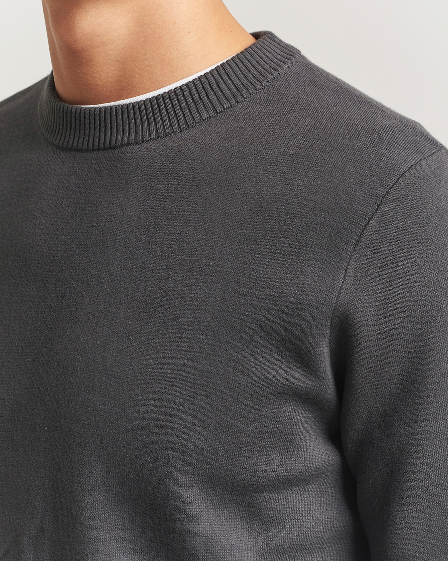 Herren | Pullover | Samsøe Samsøe | Niklas Sweater Black Oyster