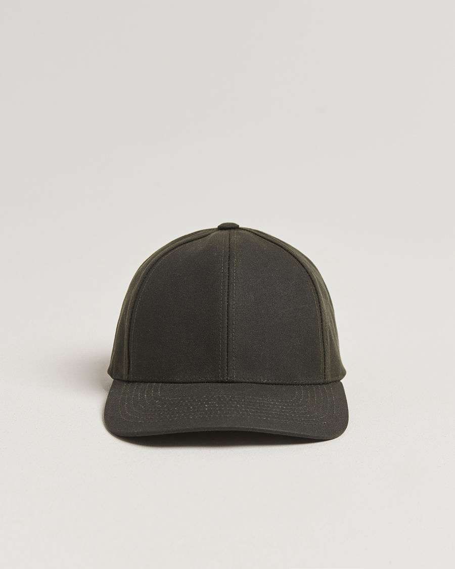 Herren | Hüte & Mützen | Varsity Headwear | Oilskin Baseball Cap Ivy Green
