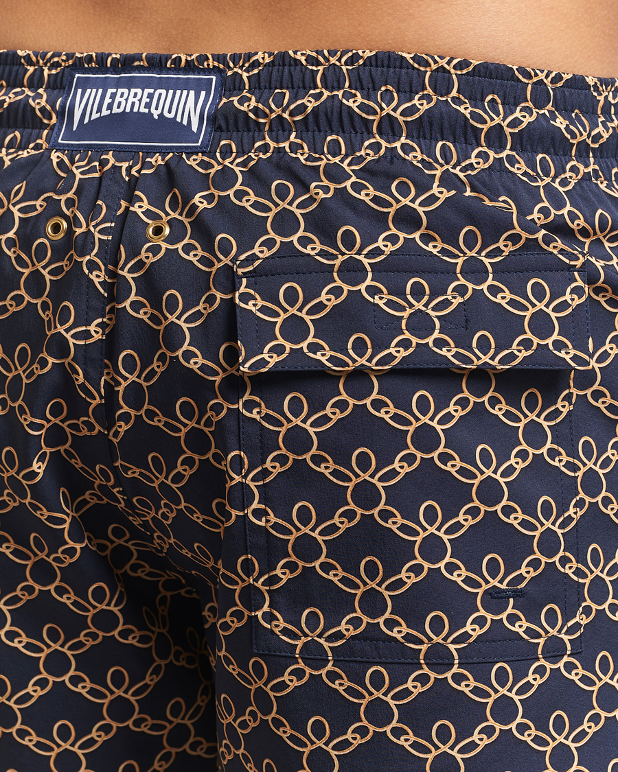 Herren | Badehosen | Vilebrequin | Moorise Swim Shorts Bleu Marine