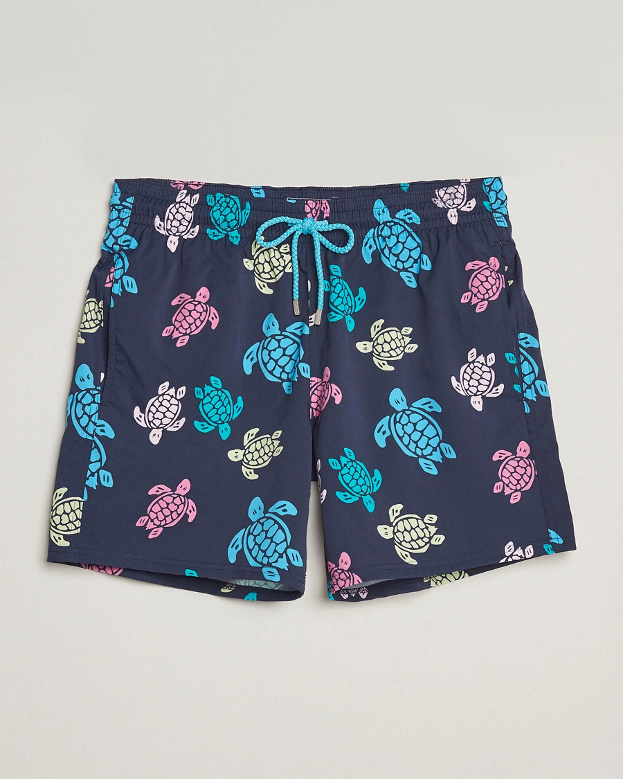 Herren | Badehosen | Vilebrequin | Moorise Swim Shorts Bleu Marine