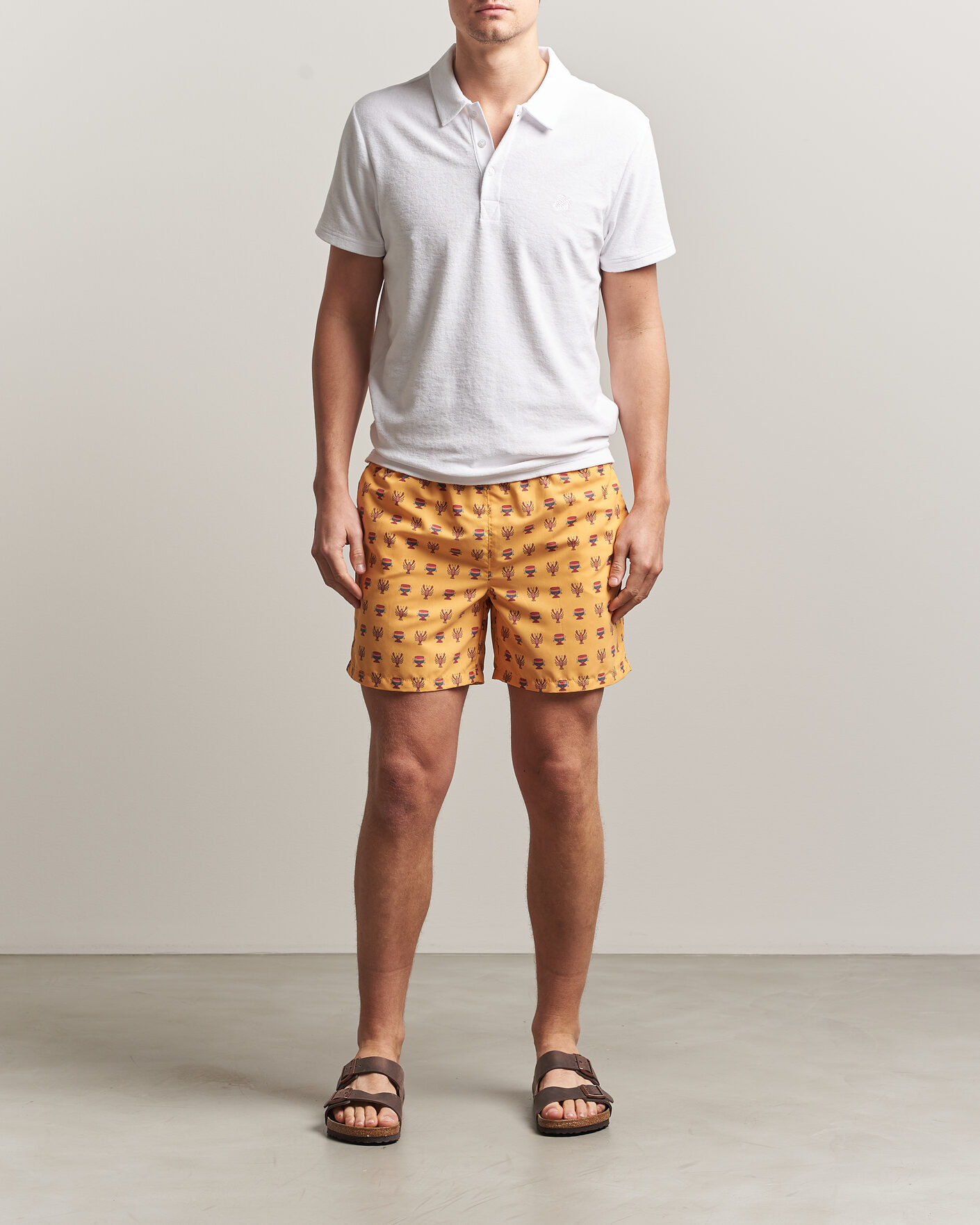 Herren | Poloshirts | Vilebrequin | Phoenix Terry Polo Blanc