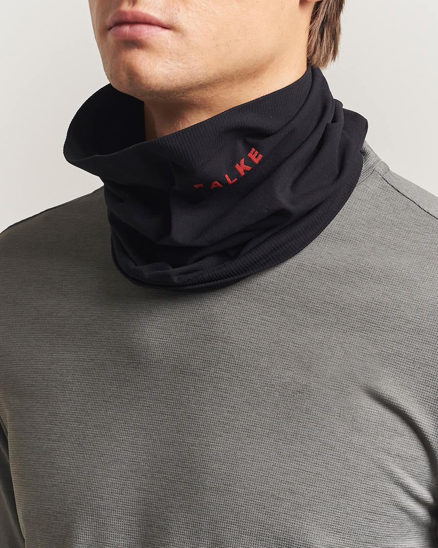 Herren | Falke Sport Training Scarf Black | Falke Sport | Training Scarf Black