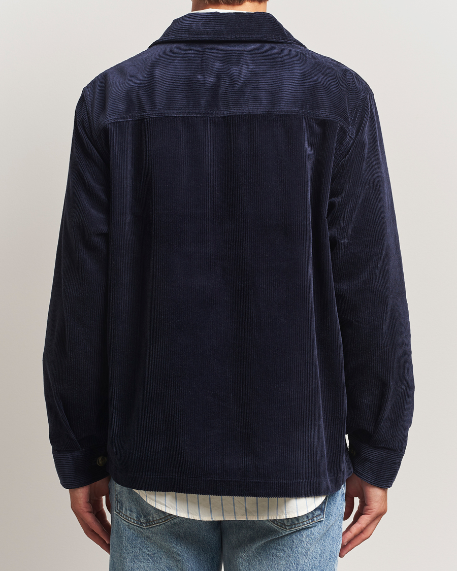 Herren | Hemden | GANT | Regular Fit Corduroy Overshirt Evening Blue