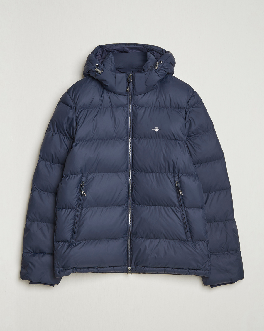 Herren | Jacken | GANT | The Active Cloud Down Jacket Evening Blue