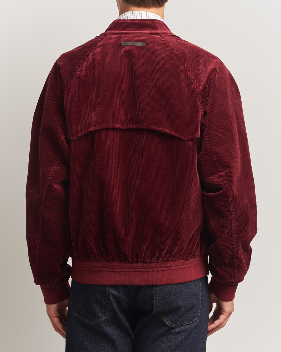 Herren | Jacken | Gant | Corduroy Harrington Jacket Plumped Red