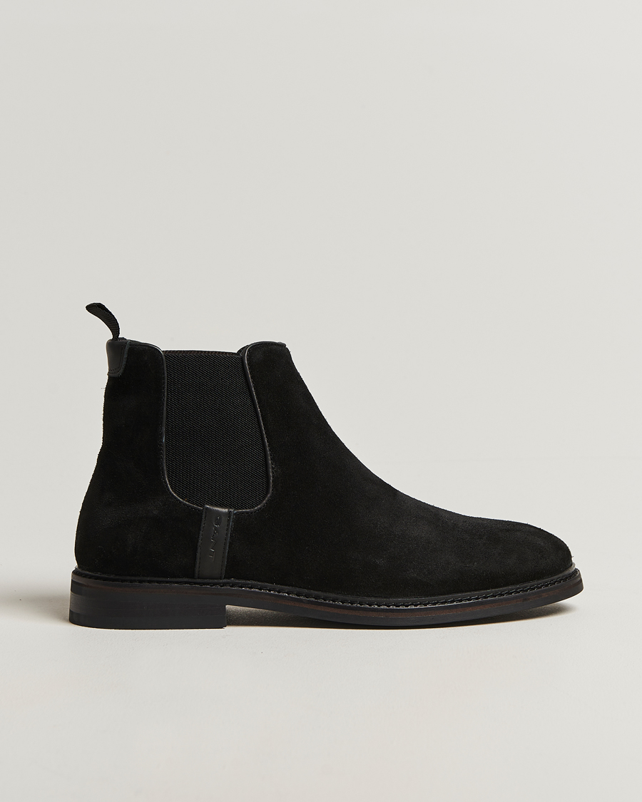 Herren | Boots | GANT | Bidford Suede Chelsea Boot Black