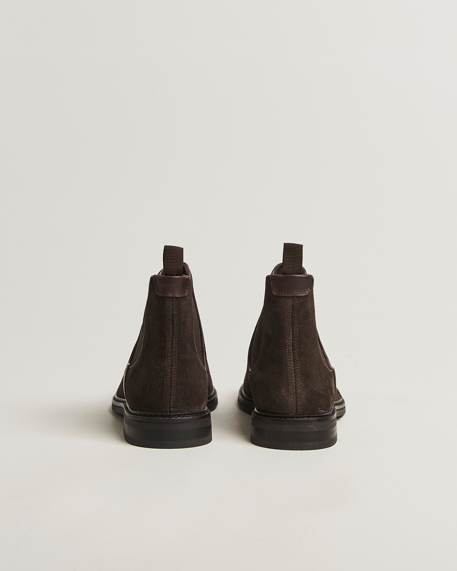 Herren | Boots | GANT | Bidford Suede Chelsea Boot Dark Brown