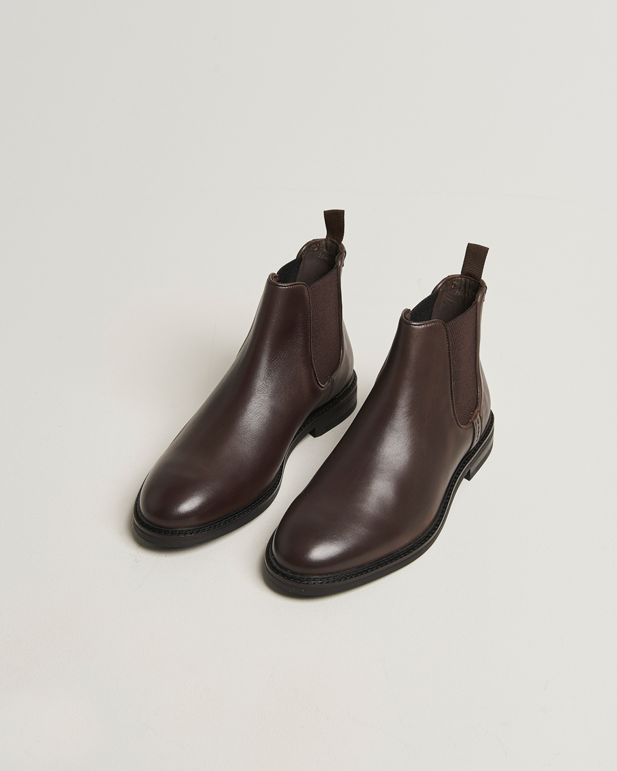 Herren | Boots | Gant | Bidford Leather Chelsea Boot Brown
