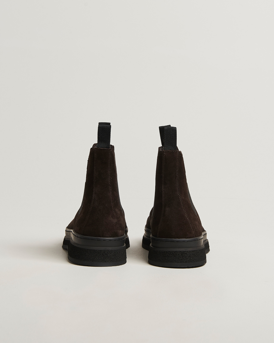 Herren | Boots | GANT | Blistown Shearling Suede Chelsea Boot Espresso Brown