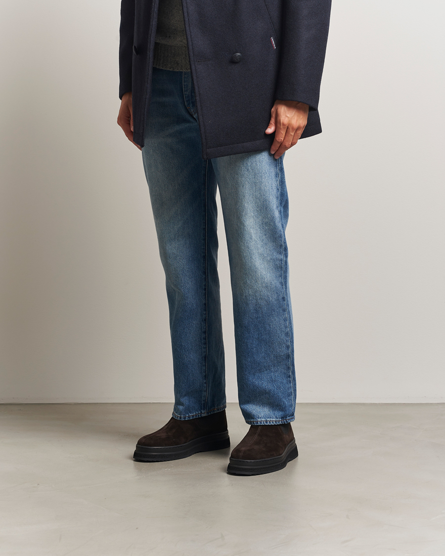 Herren | Boots | GANT | Blistown Shearling Suede Chelsea Boot Espresso Brown