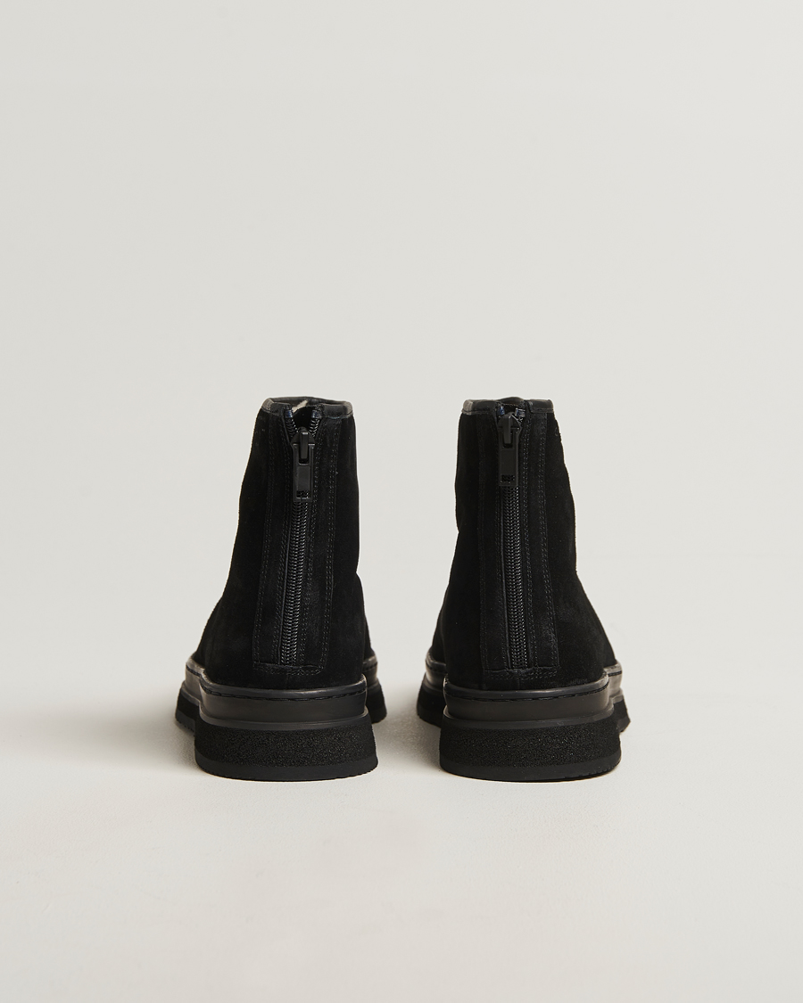 Herren | Boots | GANT | Blistown Shearling Suede Curling Boot Black