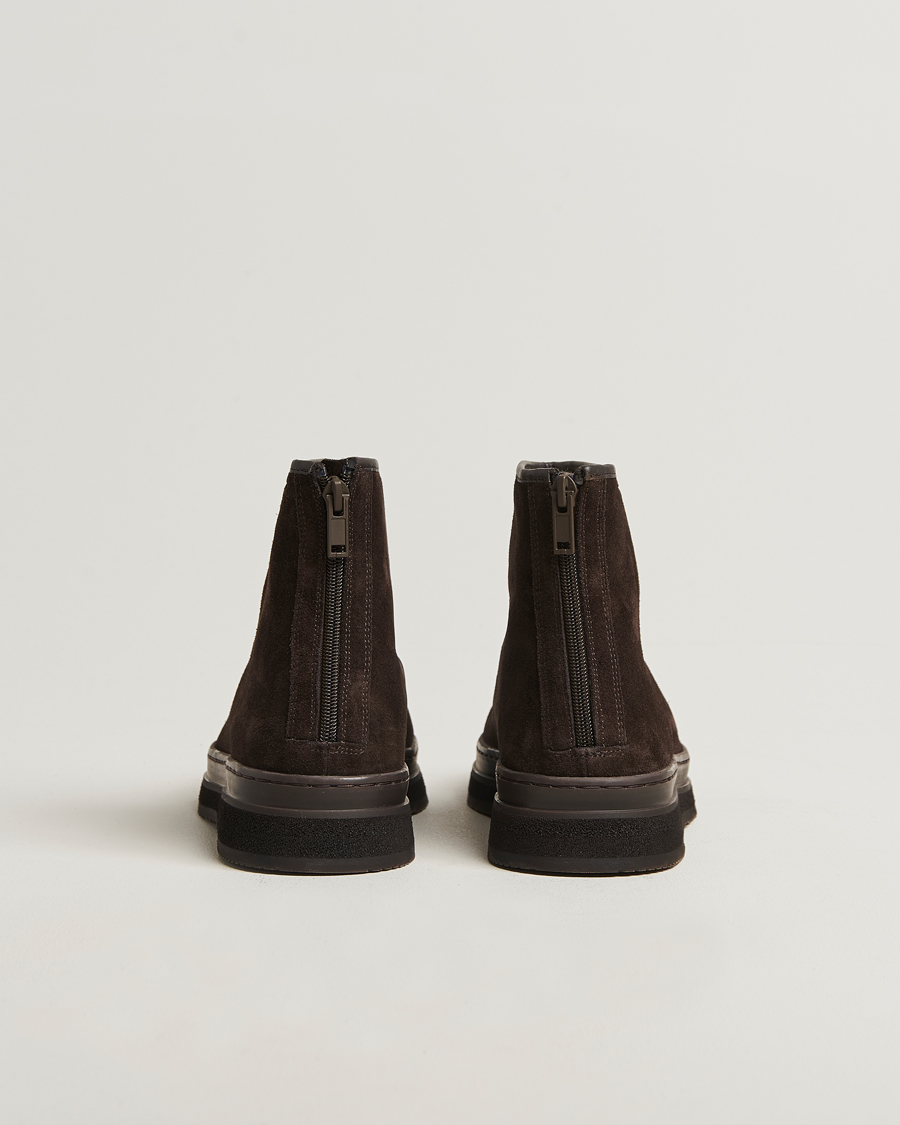 Herren | Boots | GANT | Blistown Shearling Suede Curling Boot Espresso Brown