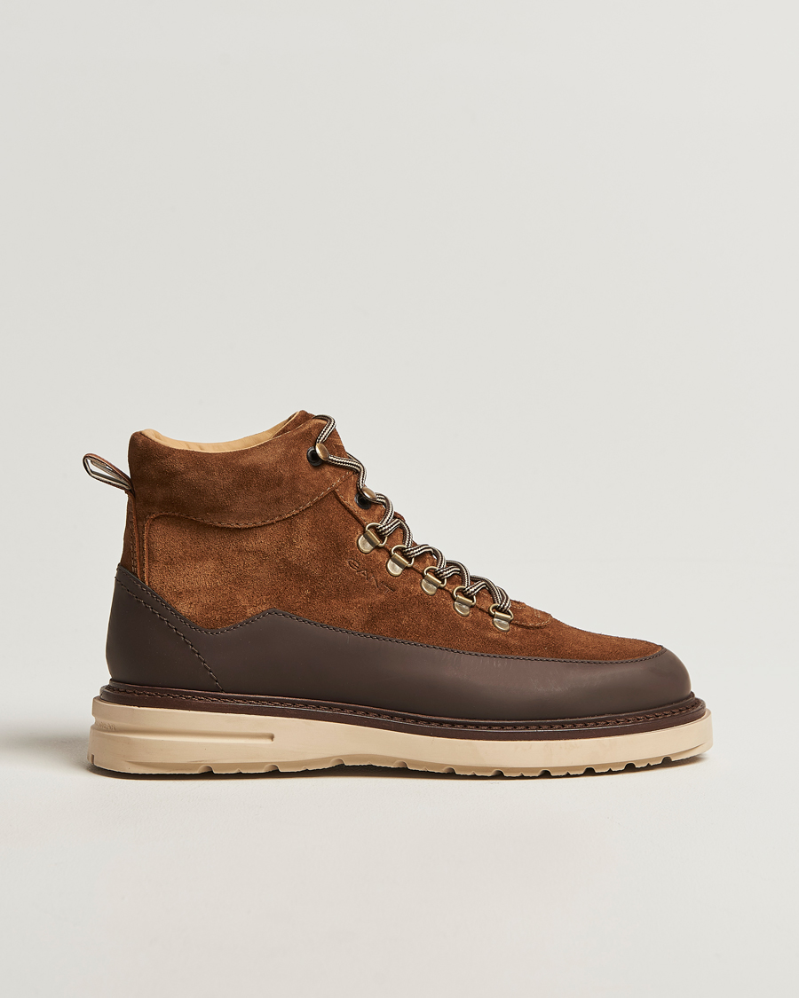 Herren | GANT Hillprep Suede Boot Cognac | GANT | Hillprep Suede Boot Cognac