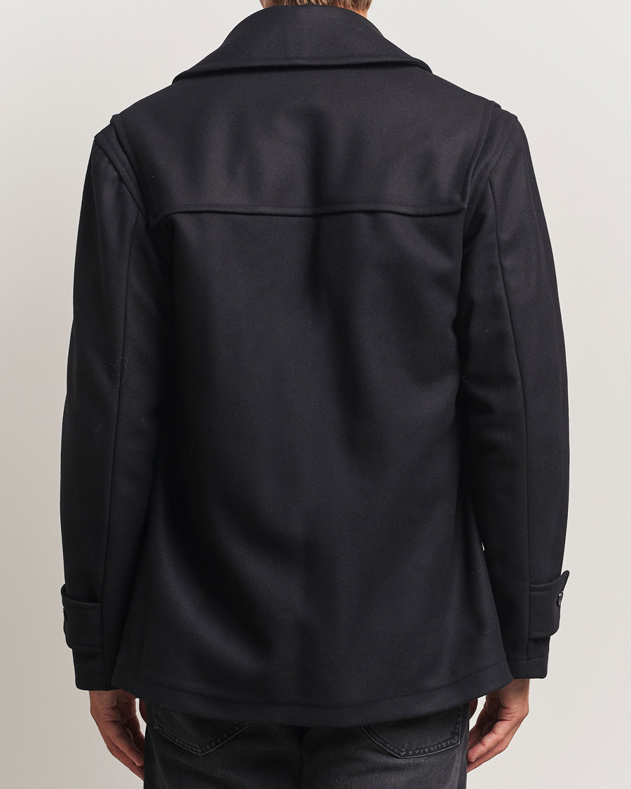Herren | Jacken | Gloverall | Shawl Collar Duffle Jacket Black
