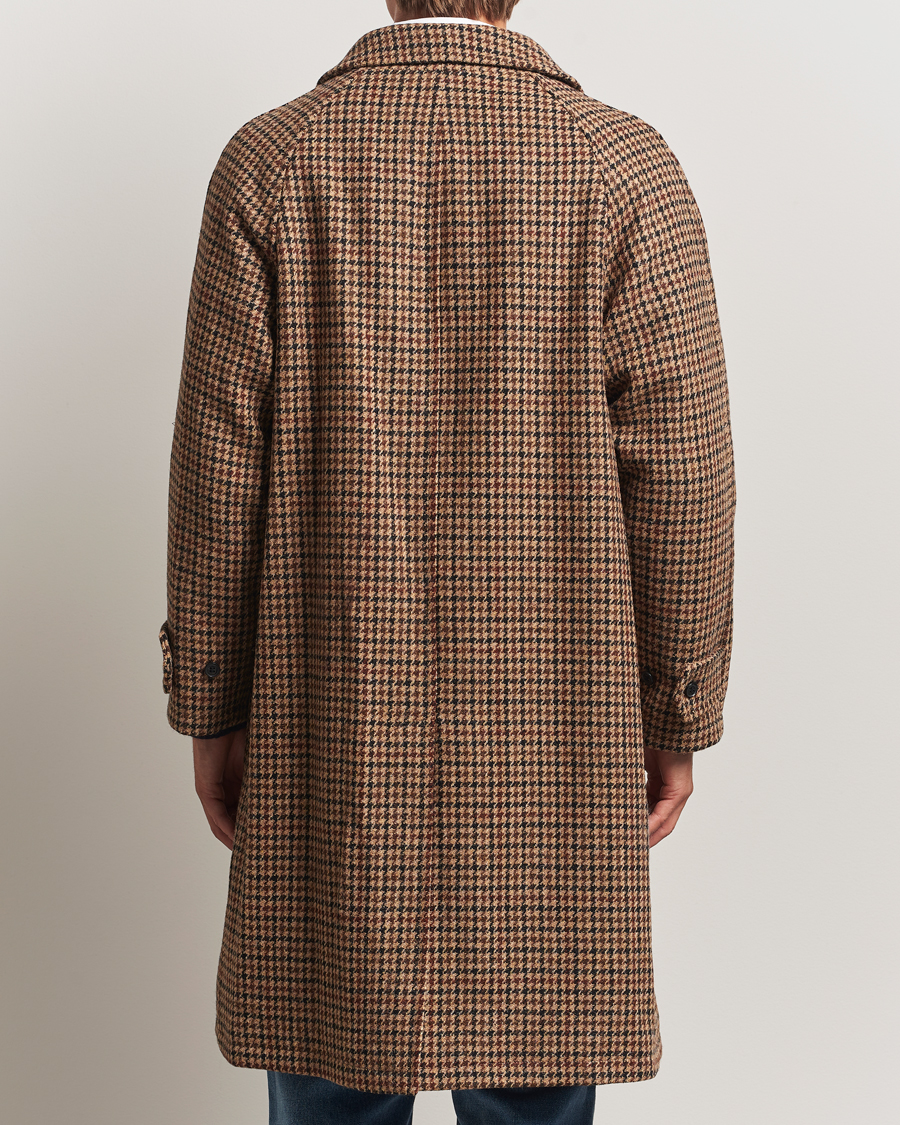 Herren | Jacken | Gloverall | Harris Tweed Mac Coat Brown