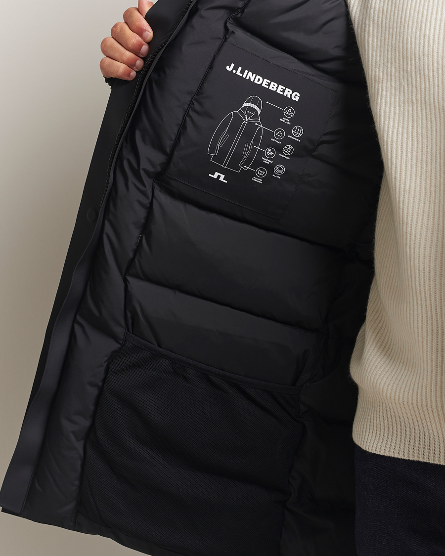 Herren | Jacken | J.Lindeberg | Alon 3L Down Parka Black