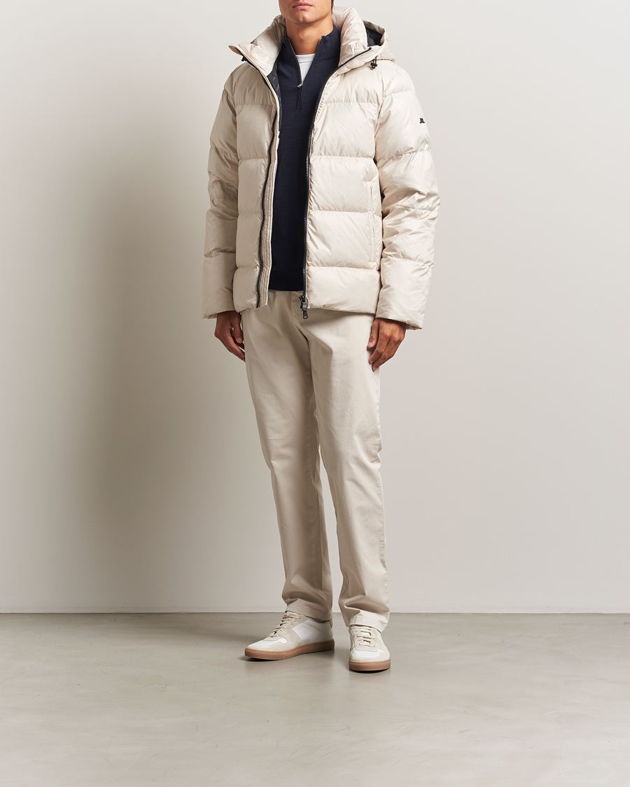 Herren | Jacken | J.Lindeberg | Daryl Down Hooded Jacket Moonbeam