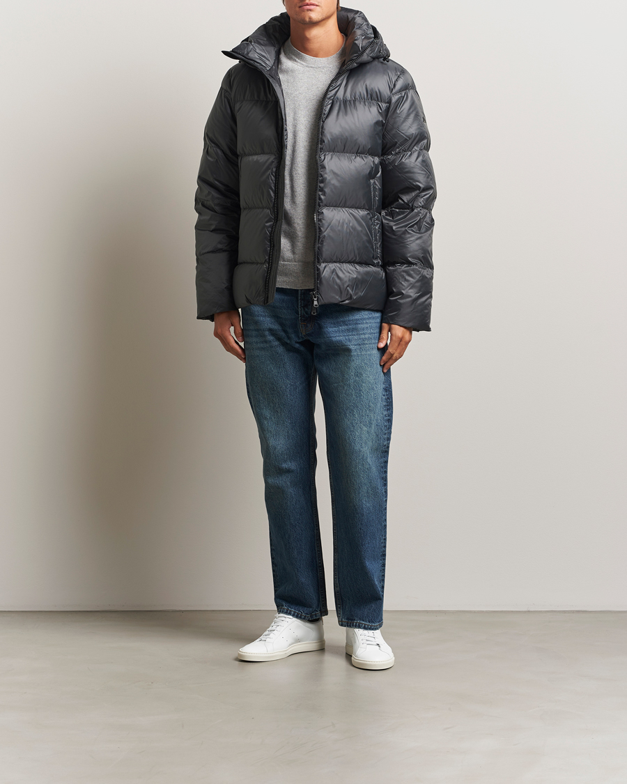 Herren | Jacken | J.Lindeberg | Daryl Down Hooded Jacket Asphalt