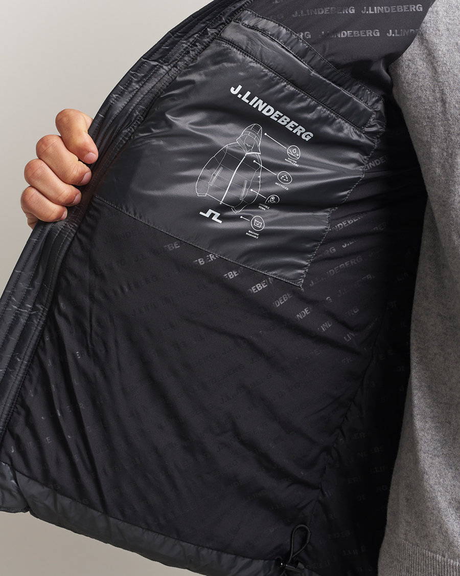 Herren | Jacken | J.Lindeberg | Daryl Down Hooded Jacket Asphalt